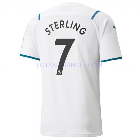 Herre Fotballdrakter Manchester City Raheem Sterling 7 Borte 2021-22 Kortermet
